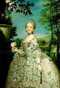 Anton Raphael Mengs the later Queen Maria Luisa of Spain France oil painting artist